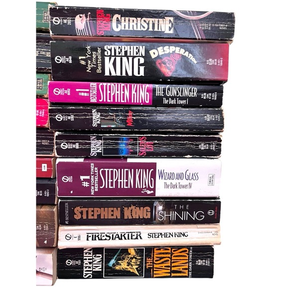 STEPHEN KING Books HUGE LOT of 26 Horror Novels Paperback Some Vintage - Picture 2 of 6